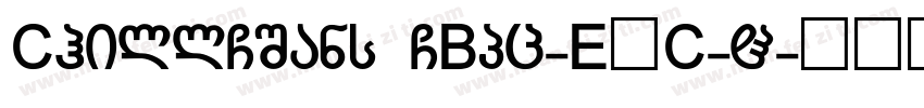 ChillGSans GBpc-EUC-H字体转换